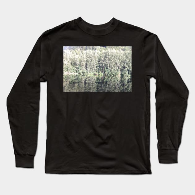 Reflection in the water Long Sleeve T-Shirt by MinnieMot